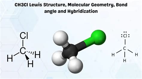 CH3Cl Lewis Structure, Molecular Geometry, Bond angle and Hybridization ...