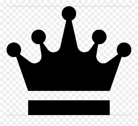 Crown Cutout Clipart Crown Clip Art - King Crown Png Black Transparent ...