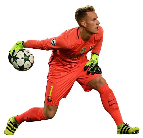 Marc-André ter Stegen Barcelona football render - FootyRenders