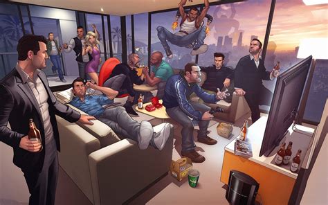 GTA Characters Wallpapers - Wallpaper Cave