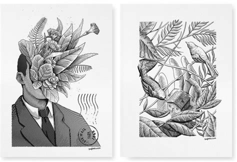 Amazing Black-and-White Illustrations that Don't Need Color to Impress