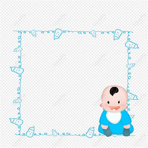 Baby Boy Clip Art Borders And Frames Png - Infoupdate.org