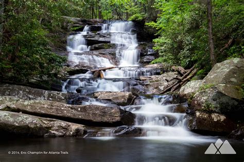 Georgia Waterfalls Map