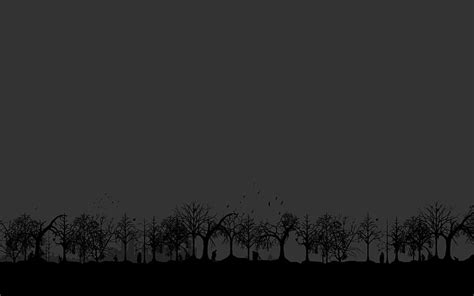 HD wallpaper: Dark, Forest, Abstract, Minimalist, Tree | Wallpaper Flare