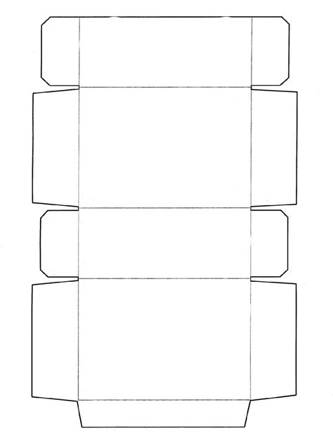 Foldable Box Template