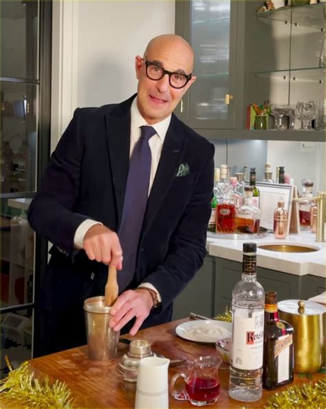 Stanley Tucci Makes Christmas Cocktails with Sister-in-Law Emily Blunt ...