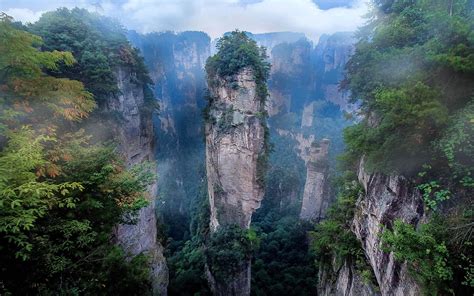 Tianmen Mountain National Park China Wallpapers - Wallpaper Cave