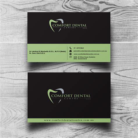 Visiting Card Design For Dentist