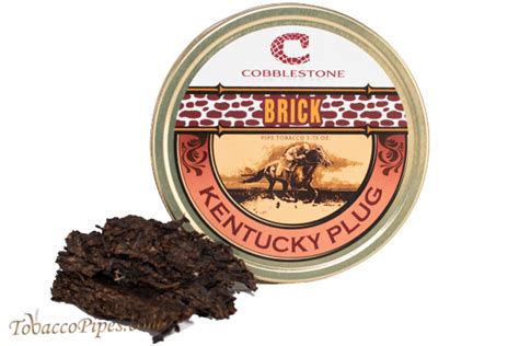 Cobblestone Brick Kentucky Plug Pipe Tobacco - TobaccoPipes.com