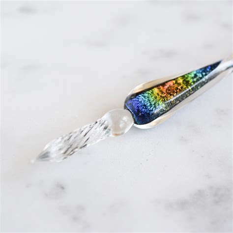 "Unicorn" Glass Dip Pen – The Postman's Knock