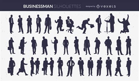 Businessman Silhouette Vector Download