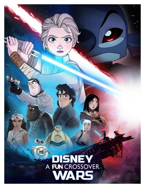 The Disney Wars mashup