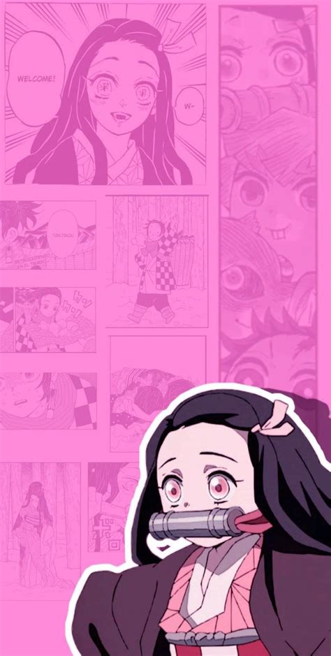 20 hình nền Nezuko đáng yêu nezuko cute background Chibi và anime girl