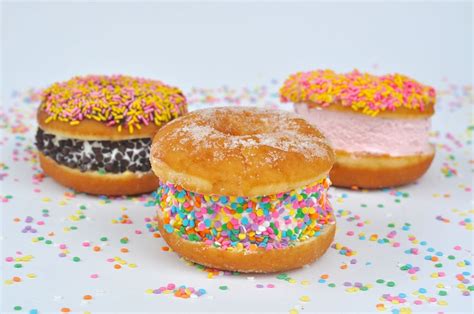 EASY Donut Ice Cream Sandwich - Make Life Lovely