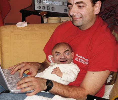 Mr Bean Baby Picture