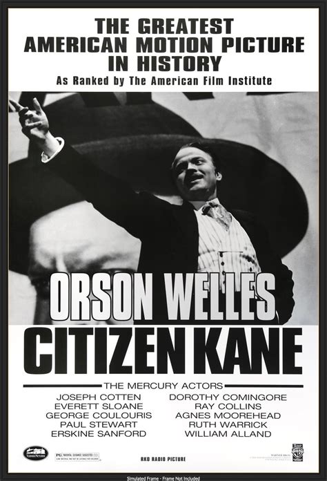 Citizen Kane (1941) Original R1998 One Sheet Movie Poster - Original ...