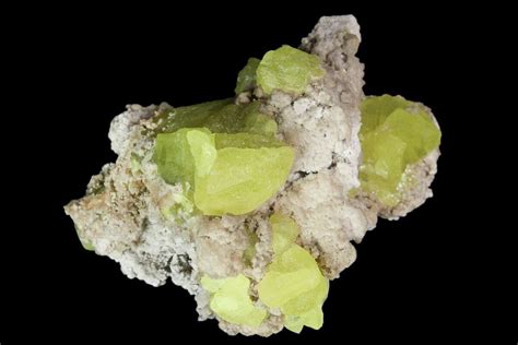 2.4" Sulfur Crystals on Matrix - Italy (#92616) For Sale - FossilEra.com