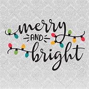 Image result for Merry and Bright Clip Art