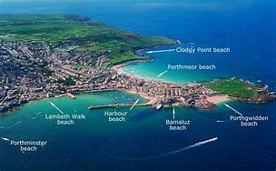 Image result for St Ives Bay Map