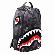 Image result for Sprayground Camo Shark Backpack