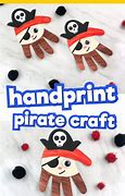 Image result for Pirate Handprint Craft