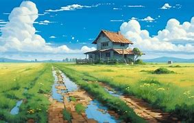 Image result for Ghibli Landscape