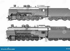 Image result for A1 Pacific Locomotive Side View