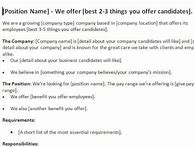 Image result for How to Write a Job Posting