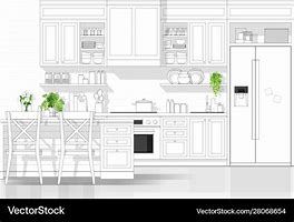 Image result for Kitchen Design Sketch