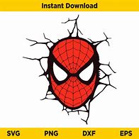 Image result for SpiderMan Head SVG