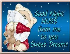 Image result for Good Night with Hugs