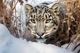 Image result for Snow Leopard Salking Prey