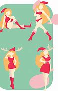 Image result for Santa Pin Up