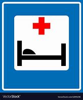 Image result for Road Sign Between Hospital and Playground