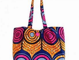 Image result for Plain Black Fabric Bag