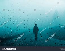 Image result for Man Walking in the Rain Sideways