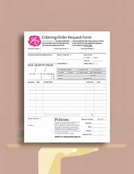 Image result for Catering Request Form