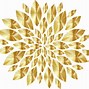 Image result for Gold Flowers Clip Art