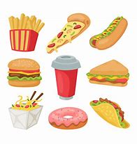 Image result for Gambar Makanan Fast Food Cartoon