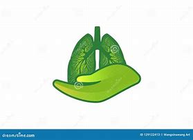 Image result for Lung Logo Blue and Green