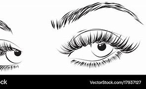 Image result for Eyelash Drawing