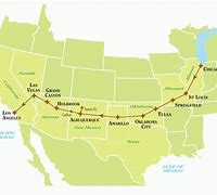 Image result for US Road Map Route 66