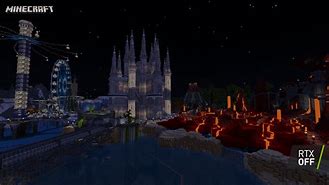 Image result for Party Island Minecraft RTX