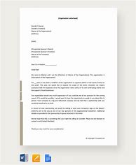 Image result for Letter Head to Sports Association