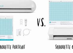 Image result for Profile vs Silhouette vs Cameo