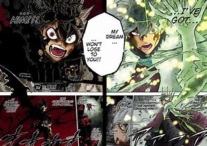 Image result for Yuno Black Clover Manga Panels