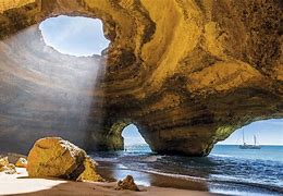 Image result for Benagil Beach Algarve Portugal