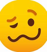 Image result for Woozy Face Emoji with Devil Ears