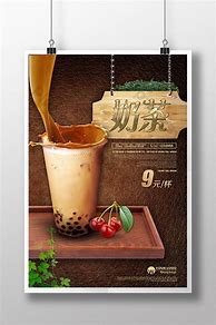 Image result for Milk Tea Poster