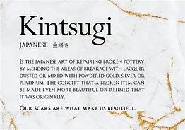 Image result for Kintsugi People